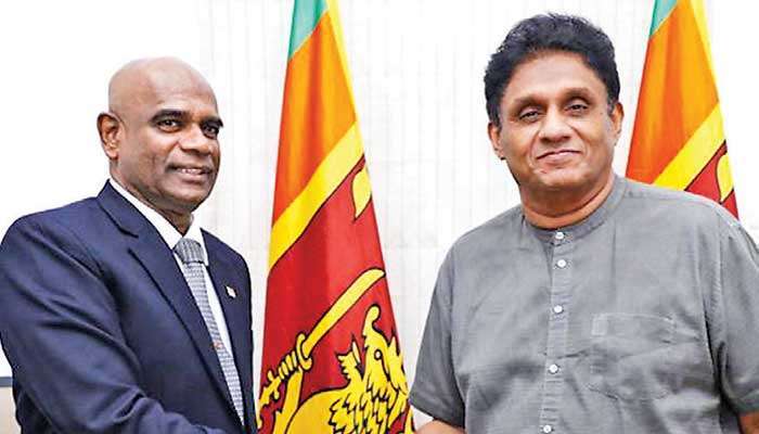 Mahesh Senanayake joined the Samagi Jana Balawegaya yesterday