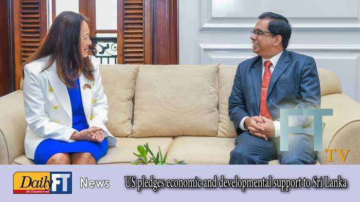 US pledges economic and developmental support to Sri Lanka