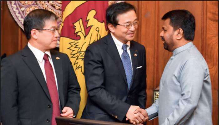 Japanese delegation calls on President, discussions focus on export-industrial corridor