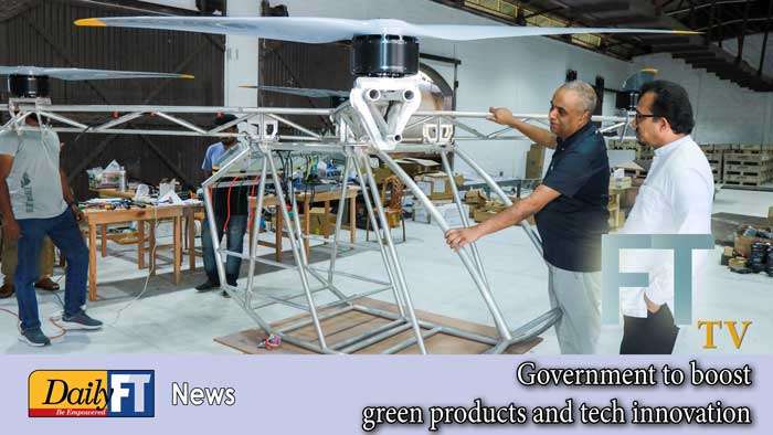 Government to boost green products and tech innovation