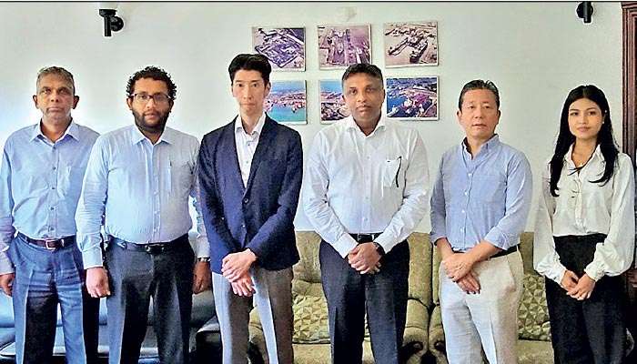 JETRO delegation calls on Colombo Dockyard