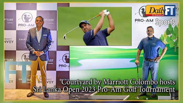 Courtyard by Marriott Colombo hosts Sri Lanka Open 2023 Pro-Am Golf Tournament