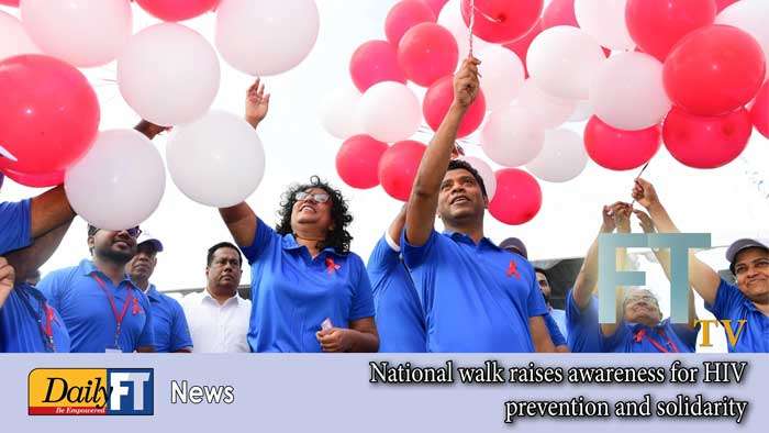 National walk raises awareness for HIV prevention and solidarity