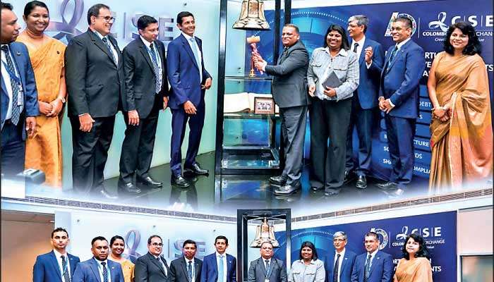 CDB rings bell at Colombo Stock Exchange marking 30th anniversary