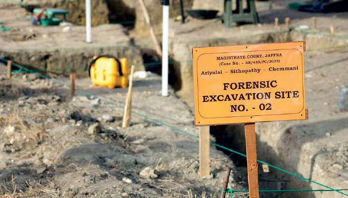 Report on ongoing investigation into mass grave site in Chemmani, Jaffna