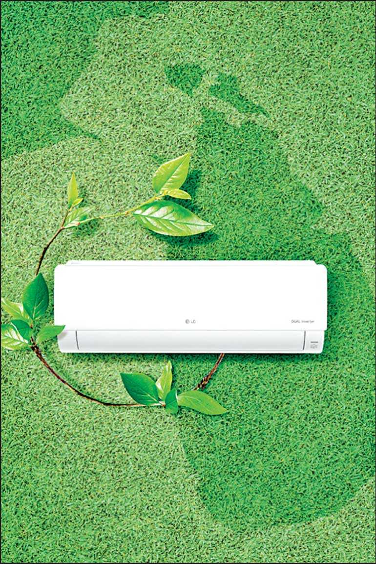 Abans Champions Environmental Protection With Lg Inverter R32 Air Conditioner Line Up Daily Ft 7751