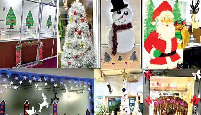 Russel’s hosts Christmas decorations competition at head office
