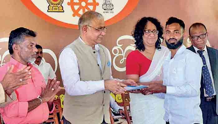 India-funded 115-unit housing project opens in Anuradhapura