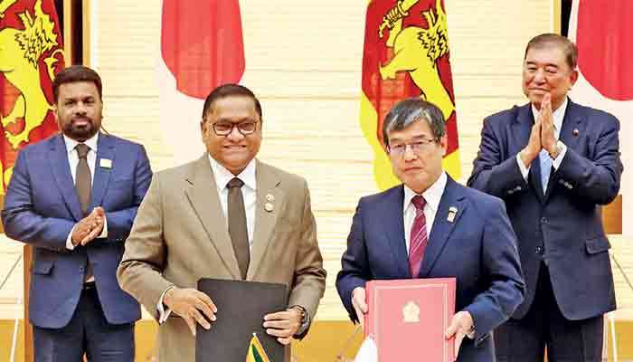 Japan-Sri Lanka ink two bilateral deals worth nearly ¥ 1 b