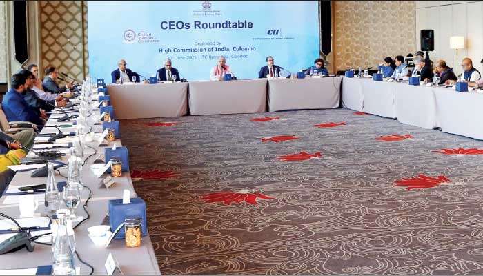 CEOs Roundtable holds strategic discussion on trade and business between SL and India