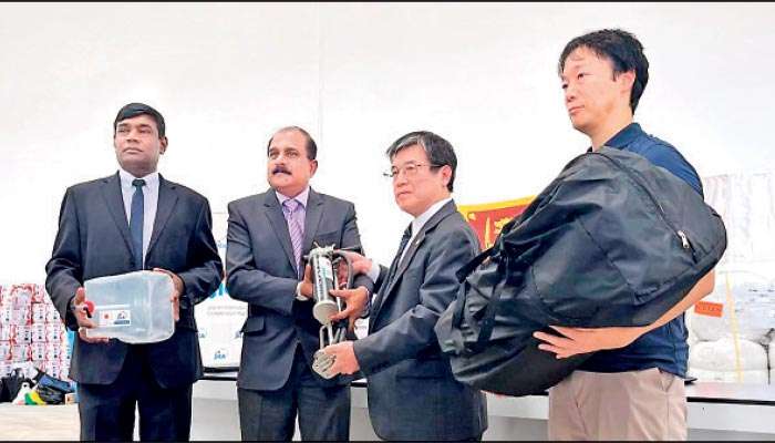 Japan provides emergency relief goods to disaster-affected people in Sri Lanka
