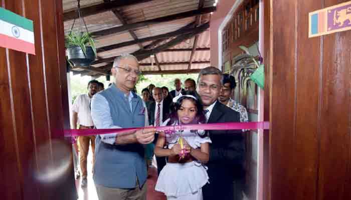 Indian grant supported Pathini Gama Model Village opens in Kurunegala District | Daily FT
