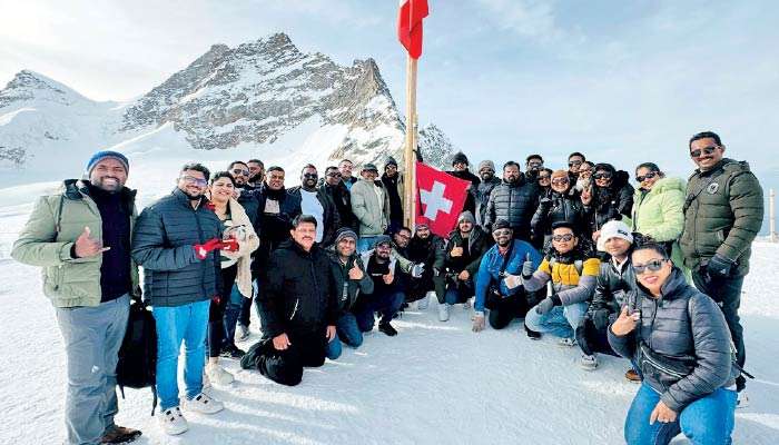 CEAT Kelani treats top dealers to a spectacular Swiss adventure