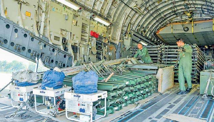 India sends Bailey bridge units and team to aid recovery efforts