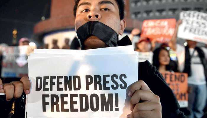 Press freedom worldwide falls to lowest in 25 years