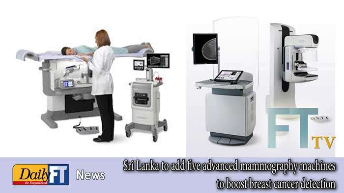 Sri Lanka to add five advanced mammography machines to boost breast cancer detection