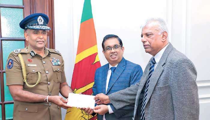 Police officers donate day’s salary