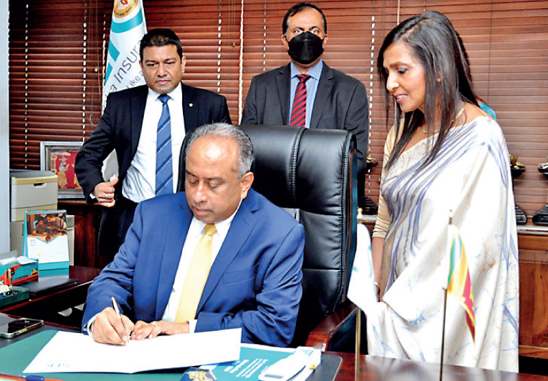 New Chairman assumes office at Sri Lanka Insurance Corp. | Daily FT