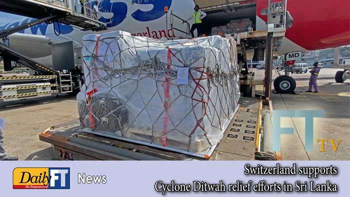 Switzerland supports Cyclone Ditwah relief efforts in Sri Lanka