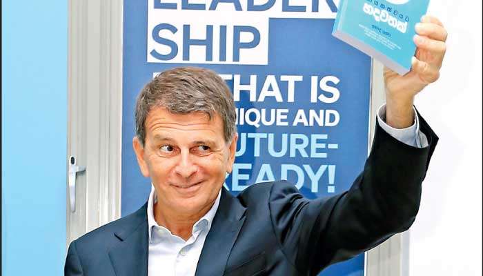 Global CEO André Lacroix launches ‘Leadership with Soul’ Sinhalese edition