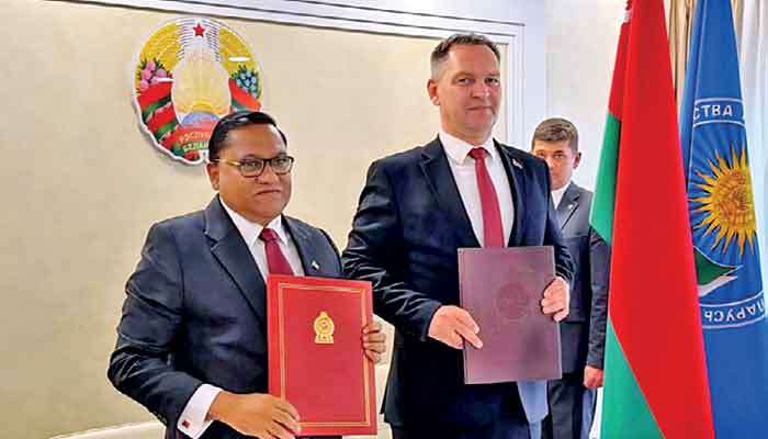 Sri Lanka, Belarus sign air services, education and healthcare agreements