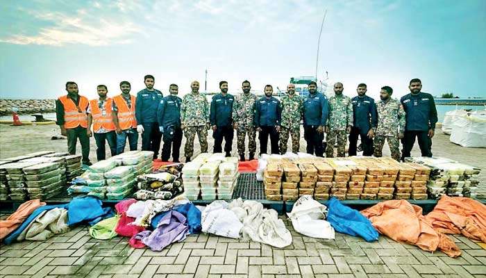 Maldivian Coast Guard seizes Lankan fishing trawler carrying illegal drugs