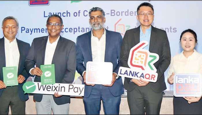 LankaPay launched cross border QR payments acceptance via Weixin Pay at LANKAQR merchants