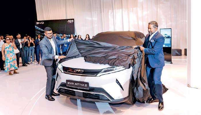 BYD and JKCG Auto launch all-new BYD ATTO 1 and BYD ATTO 2 in Sri Lanka