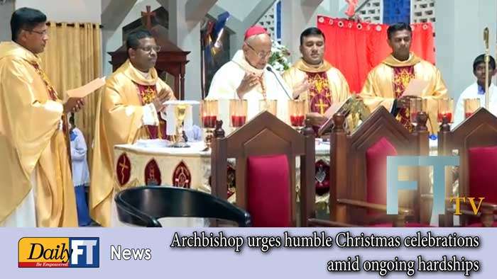 Archbishop urges humble Christmas celebrations amid ongoing hardships