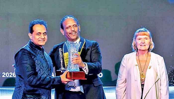 Dr. Rohantha Athukorala awarded Rotarian of the Year 