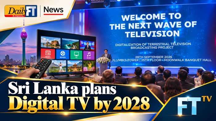 Sri Lanka plans Digital TV by 2028