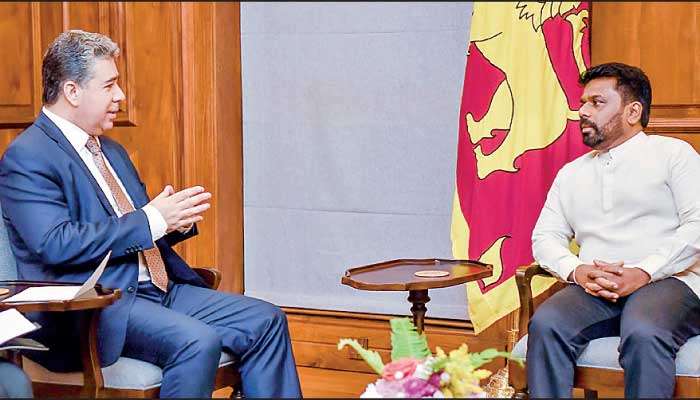 Turkiye Ambassador and President Dissanayake discuss boosting bilateral ties