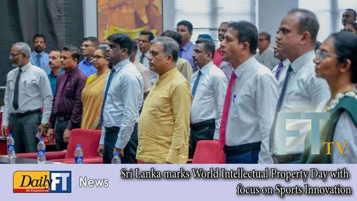 Sri Lanka marks World Intellectual Property Day with focus on Sports Innovation