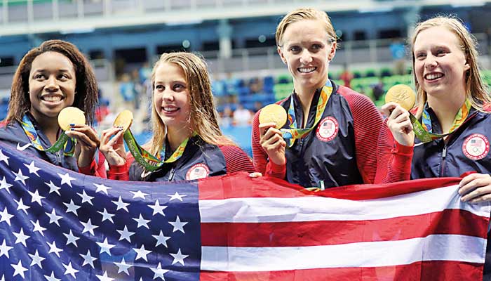 United States Wins 1 000th Olympic Gold Medal Daily Ft