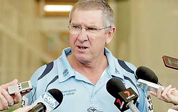 NSW Blues Sheffield Shield Nets Session