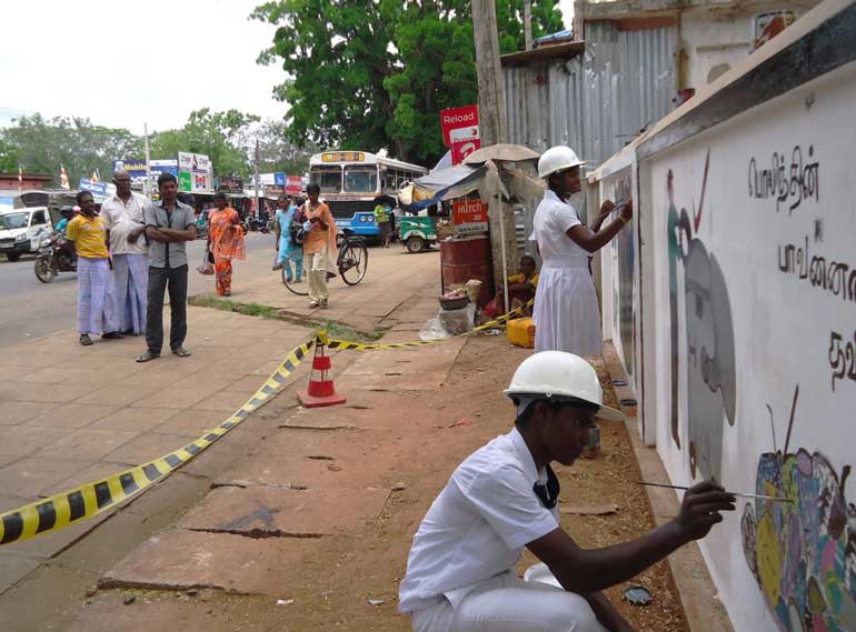 Mural painting Vavuniya