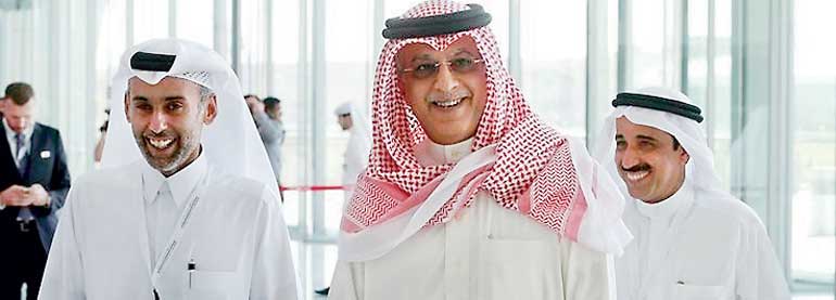 AFC head Sheikh Salman bin Ebrahim Al-Khalifa arrives for a meeting with FIFA task force in Doha