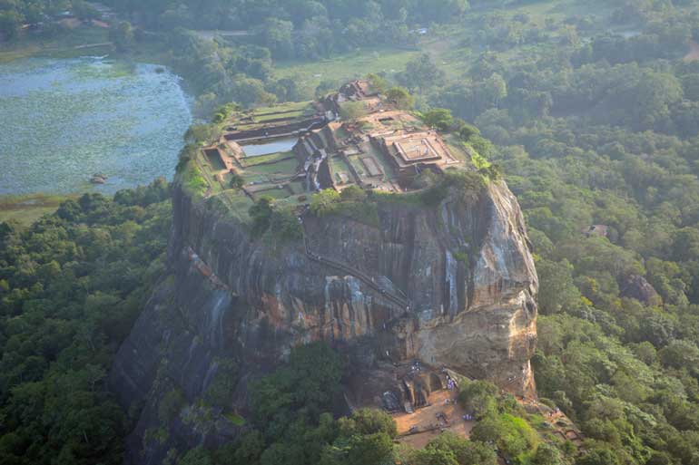 Aerial-view-of-Sigiriya-Rock-Fortress