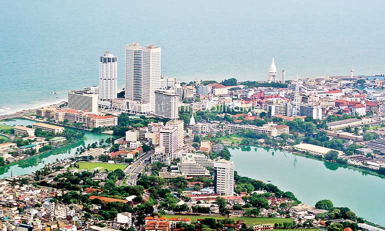 Sri Lanka. The City of Colombo.