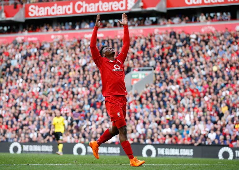 Liverpool v Aston Villa - Barclays Premier League