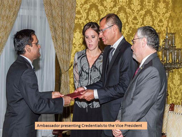 Ambassador-Sarath-Dissanayake-presenting-his-Letter-of-Credence-to-the-Acting-President-of-the-Republic-of-Ecuador,-Jorge-David-Glas-Espinel