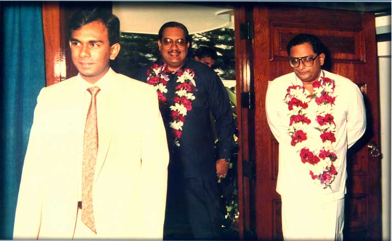 At-the-opening-of-the-Rosmead-Place-office-in-1994,-with-Anura-Bandaranaike-and-Tyronne-Fernando-(1)