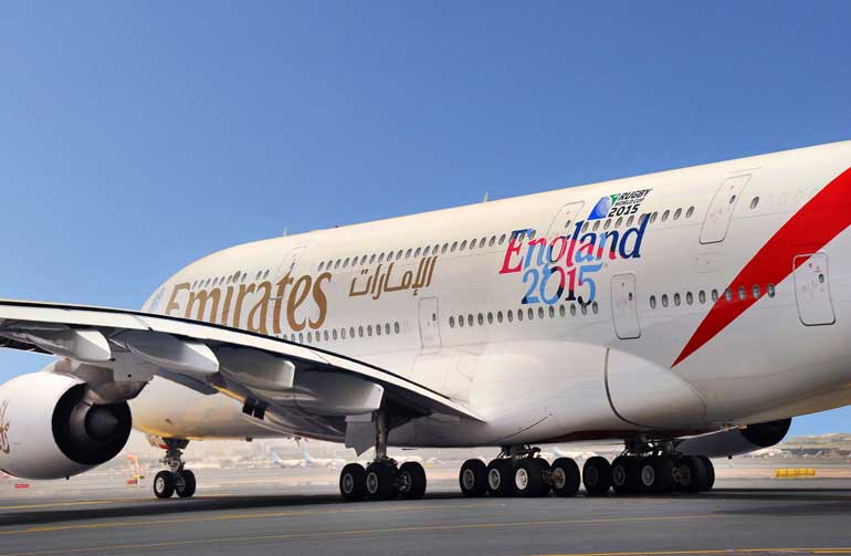 Bucket-Emirates-RWC2015---Emirates-A380