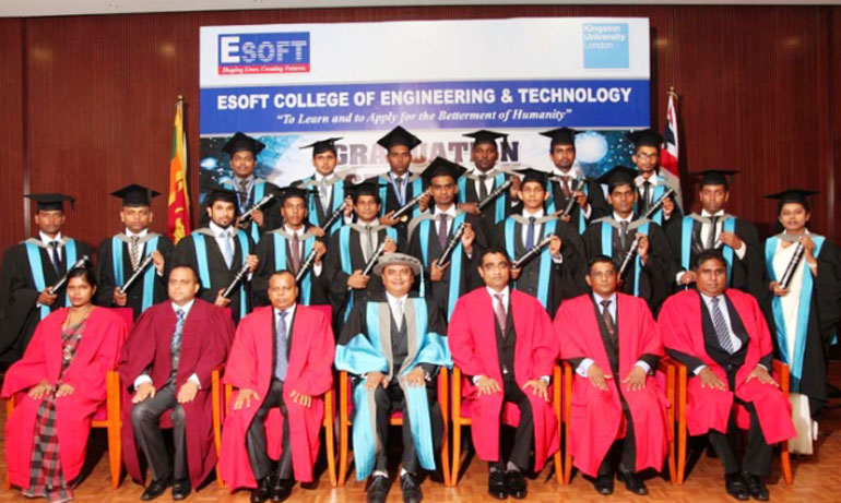 First Convocation Of Kingston University London And Esoft College Of Engineering Held In Sl Daily Ft