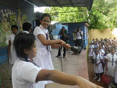 Rang-the-bell-for-starting--the-session