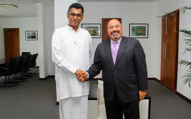 Outside-lead-1-Champika-Ambassador-Keshap-meets-Minister-Ranawaka-1