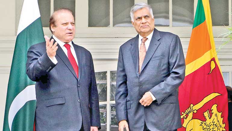 Pakistani-Prime-Minister-Nawaz-Sharif-and-Prime-Minister-Ranil-Wickremesinghe