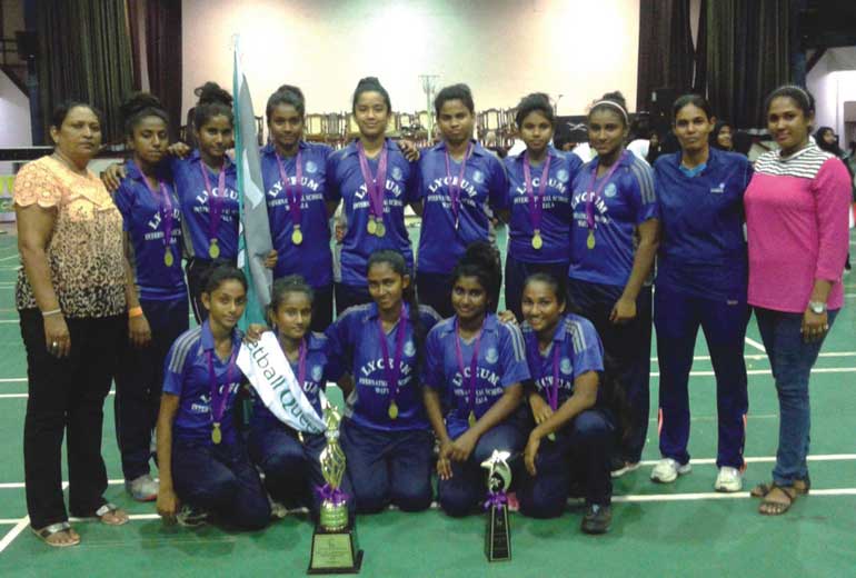 Lyceum International School, Wattala champs at the International ...