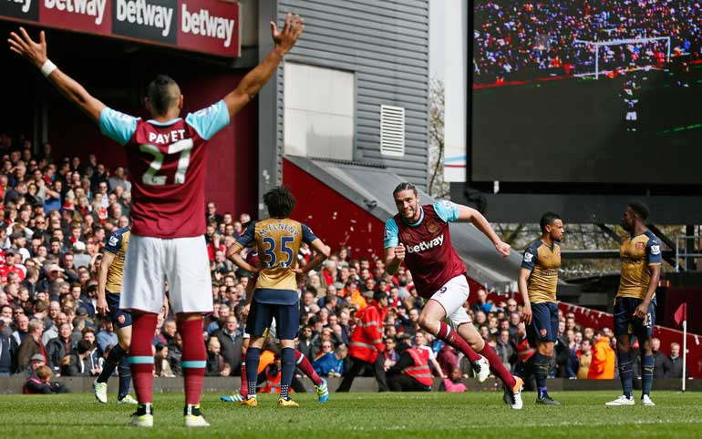 West Ham United v Arsenal - Barclays Premier League