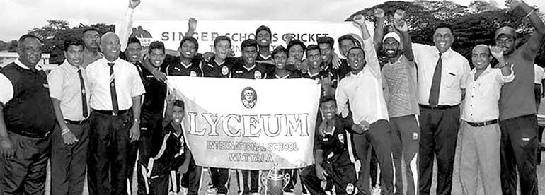 Lyceum Wattala wins All-Island U-17 Division III cricket tournament ...